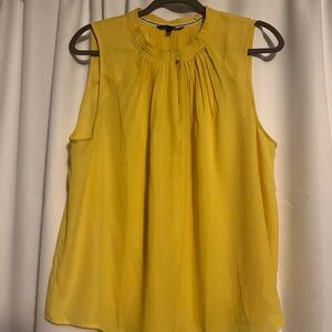 Yellow Sleeveless Women's Top